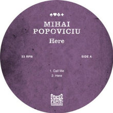 Mihai Popoviciu: Here (12-Inch Single)