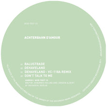 D'Amour, Achterbahn: Acid Test 13 (12-Inch Single)