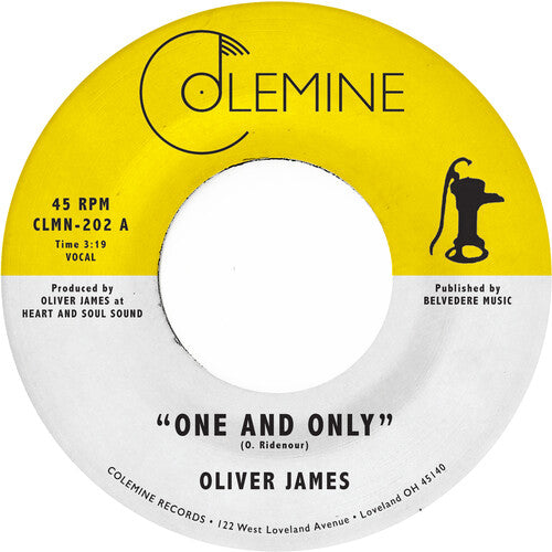 One And Only (Opaque Yellow)by James, Oliver (Vinyl Record)