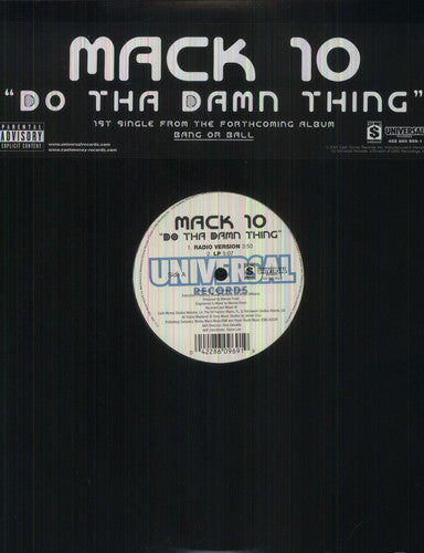 Do Tha Damn Thingby Mack 10 (Vinyl Record)