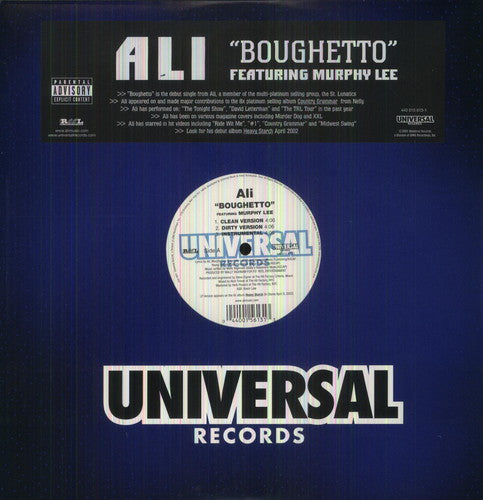 Boughetto/I Got Thisby Ali (Vinyl Record)