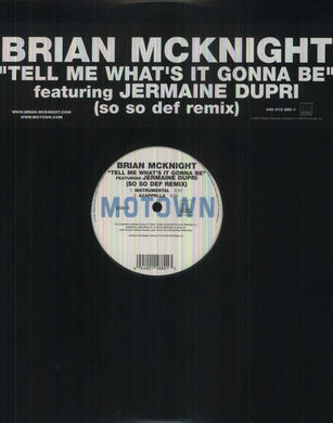 Tell Me What's It Gonna Beby McKnight, Brian (Vinyl Record)