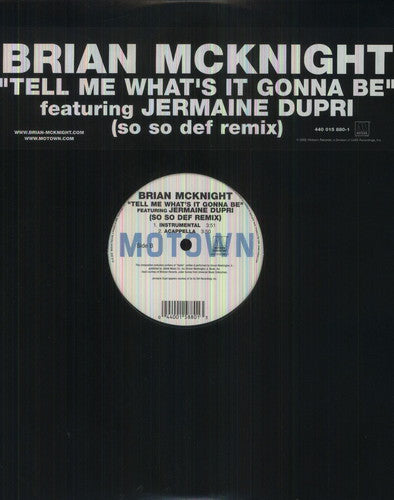 Tell Me What's It Gonna Beby McKnight, Brian (Vinyl Record)