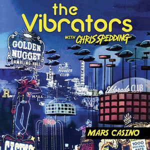 Mars Casino - Purple/blue Haze Splatterby Vibrators / Spedding, Chris (Vinyl Record)