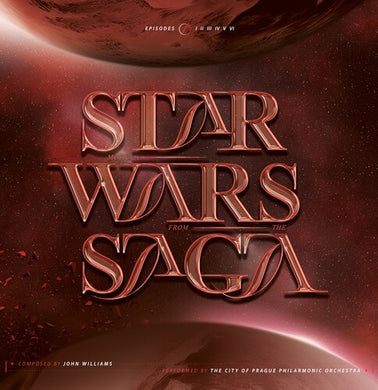 Star Wars Saga (Original Soundtrack)by City of Prague Philharmonic Orchestra (Vinyl Record)