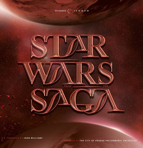 Star Wars Saga (Original Soundtrack)by City of Prague Philharmonic Orchestra (Vinyl Record)