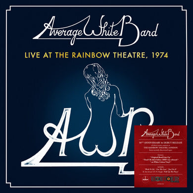 Live At The Rainbow Theatre 1974 - Limited 140-Gram White Colored Vinylby Average White Band (Vinyl Record)