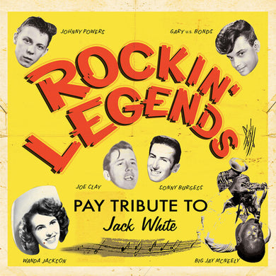 Rockin' Legends Pay Tribute To Jack White (Various Artists)by Rockin' Legends Pay Tribute to Jack White / Var (Vinyl Record)