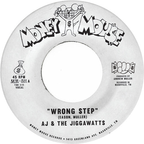 Wrong Step B/w Karma Is A Bitchby A.J. & the Jiggawatts (Vinyl Record)