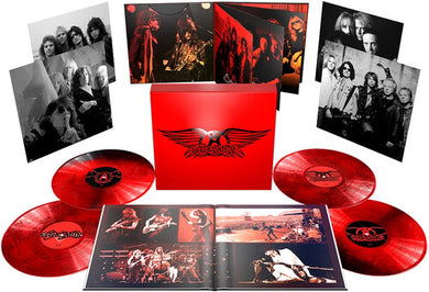 Greatest Hits - Super Deluxe Edition on Red Colored Vinylby Aerosmith (Vinyl Record)