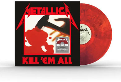 Kill Em All - 'Jump Into The Fire Engine Red' Colored Vinylby Metallica (Vinyl Record)