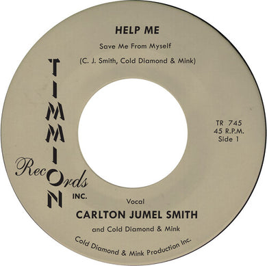 Help Me (Save Me From Myself)by Smith, Carlton Jumel / Cold Diamond & Mink (Vinyl Record)