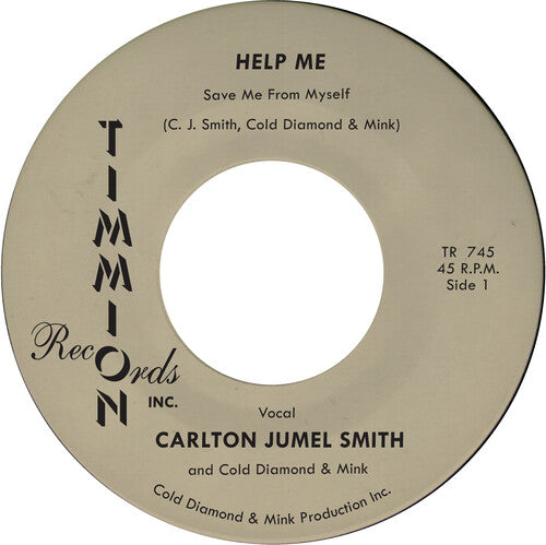 Help Me (Save Me From Myself)by Smith, Carlton Jumel / Cold Diamond & Mink (Vinyl Record)