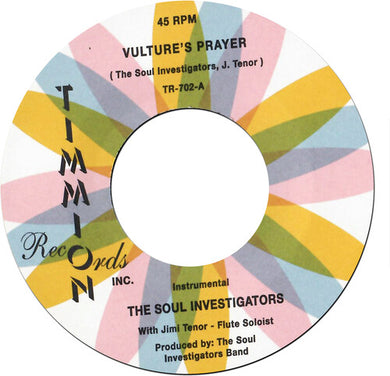 Vulture's Prayer/Bad Viberationsby Soul Investigators (Feat. Jimi Tenor) (Vinyl Record)