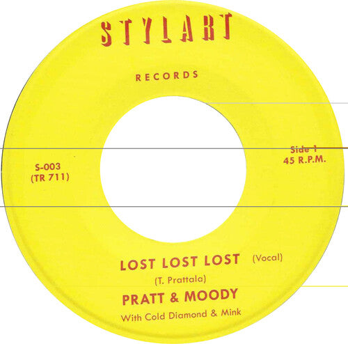 Lost Lost Lost/Lost Lost Lost (Instrumental)by Pratt & Moody / Cold Diamond & Mink (Vinyl Record)