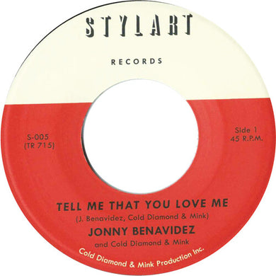 Tell Me That You Love Me/Tell Me That You Love Me (Instrumental)by Benavidez, Jonny / Cold Diamond & Mink (Vinyl Record)
