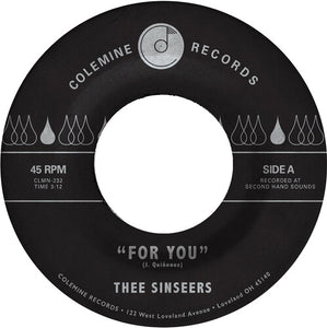 For You / Si Llorarasby Thee Sinseers (Vinyl Record)