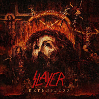 Repentless - Trans Orange Yellow Black Splatterby Slayer (Vinyl Record)