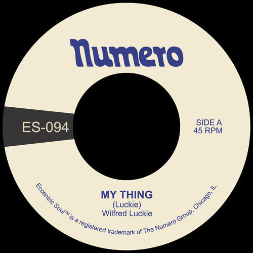 My Thing B/W Wait for Meby Luckie, Wilfred (Vinyl Record)
