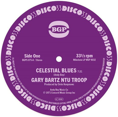 Celestial Blues / Gentle Smilesby Bartz, Gary / Ntu Troop (Vinyl Record)