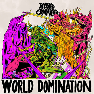 World Domination - 'Glow in the Dark' Colored Vinylby Blood Command (Vinyl Record)