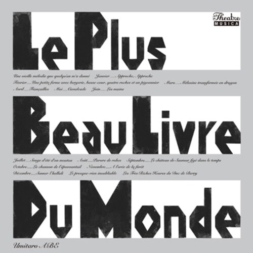 Le Plus Beau Livre Du Mondeby Abe, Umitaro (Vinyl Record)