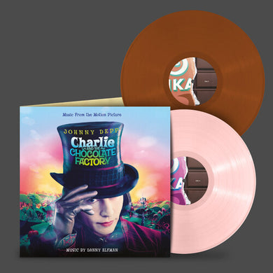 Charlie & The Chocolate Factory (Original Soundtrack) - Marshmallow Pink & Chocolate Brown Vinylby Charlie & the Chocolate Factory - O.S.T. (Vinyl Record)