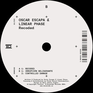 Recodedby Oscar Escapa (Vinyl Record)