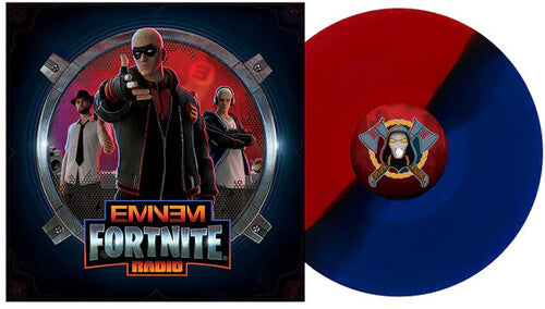 Fortnite Radio (Clean) - Limited Blue & Red Colored Vinylby Eminem (Vinyl Record)