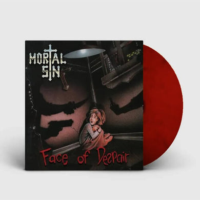 Face Of Despair - Red Vinylby Mortal Sin (Vinyl Record)