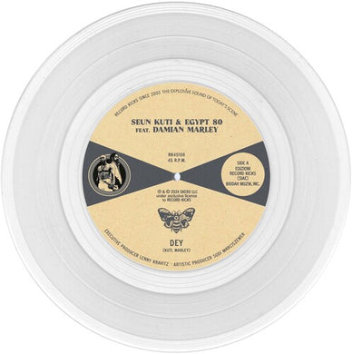 Dey / Dey (Instrumental)by Kuti, Seun / Egypt 80 / Marley, Damian (Vinyl Record)