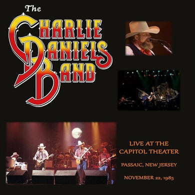 Live at the Capitol Theater - November 22, 1985 - marbled black and redby Charlie Daniels Band (Vinyl Record)