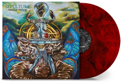 Machine Messiah (40th Anniversary Edition) - Red Ruby Marbleby Sepultura (Vinyl Record)
