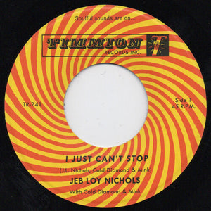 I Just Can't Stop - Redby Nichols, Jeb Loy / Cold Diamond & Mink (Vinyl Record)