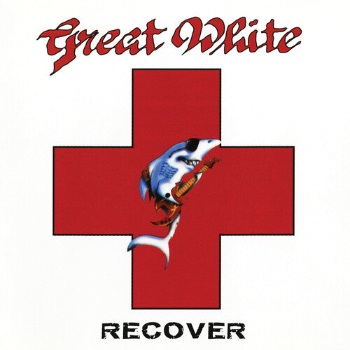 Recover - Red/White Splitby Great White (Vinyl Record)