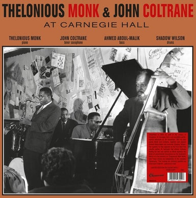 At Carnegie Hallby Monk, Thelonious / Coltrane, John (Vinyl Record)