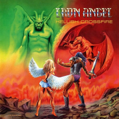 Hellish Crossfireby Iron Angel (Vinyl Record)