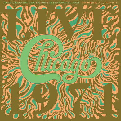 Chicago At The John F. Kennedy Center For The Performing Arts, Washing ton D.C. (9/16/1971)by Chicago (Vinyl Record)