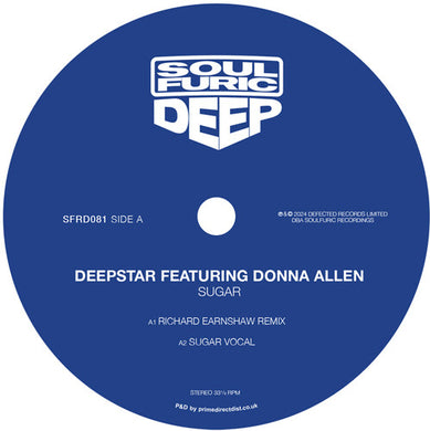 'Sugar' (Richard Earnshaw Remix)by Deepstar (Vinyl Record)