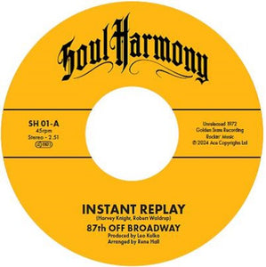 Instant Replay / I'm In Loveby 87th Off Broadway / Sanders, Larry (Vinyl Record)