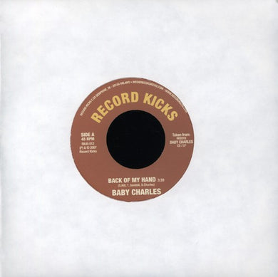 Baby Charles: Back of My Hand (7-Inch Single)