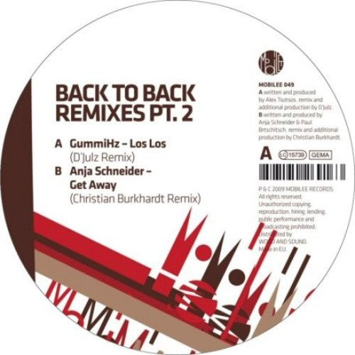 Gummihz / Schneider, Anja: Back To Back Remixes Pt. 2 (12-Inch Single)