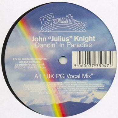 John Knight Julius: Dancin in Paradise (12-Inch Single)