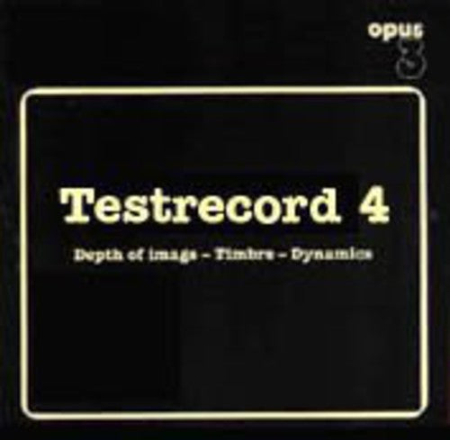 Various Artists: Testrecord 4: Depth Of Image (Vinyl LP)