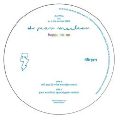 Juan Maclean: Happy House [Lazaro Casanove Remix] (Vinyl LP)