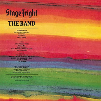 The Band: Stage Fright (Vinyl LP)