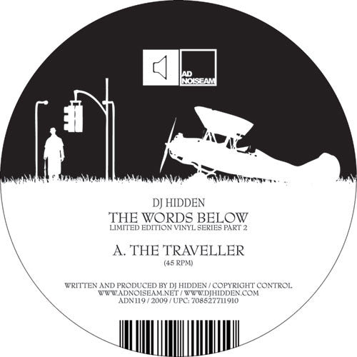 DJ Hidden: Words Below, Vol. 2 (12-Inch Single)