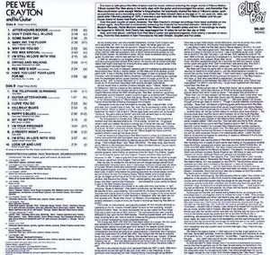 Crayton, Pee Wee: After Hours Boogie (Vinyl LP)