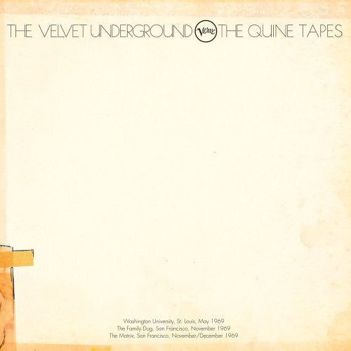 Velvet Underground: Quine Tapes (Vinyl LP)