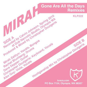 Mirah: Gone Are All The Days (12-Inch Single)